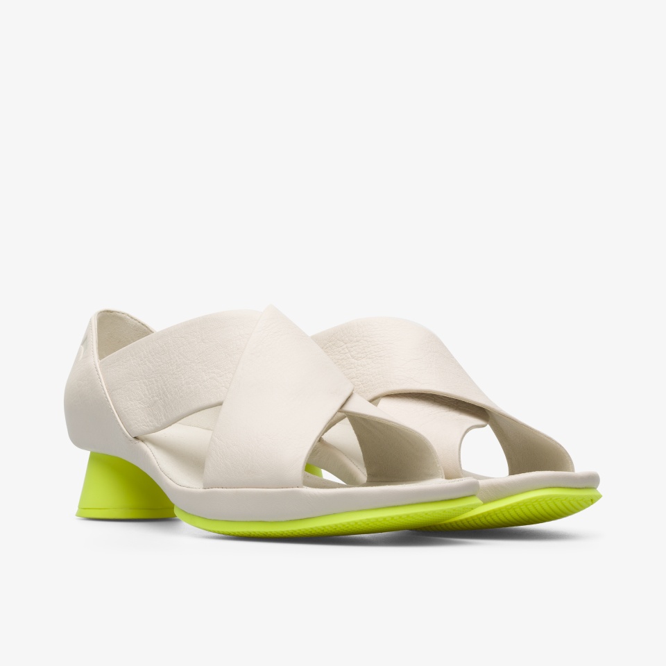 Zapatos de Tacon Camper Alright Mujer - Creme | Camper Mexico + 3769CIHDS